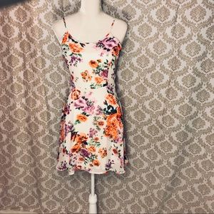 🌸🌺BEAUTIFUL FLORAL MINI DRESS🌸🌺